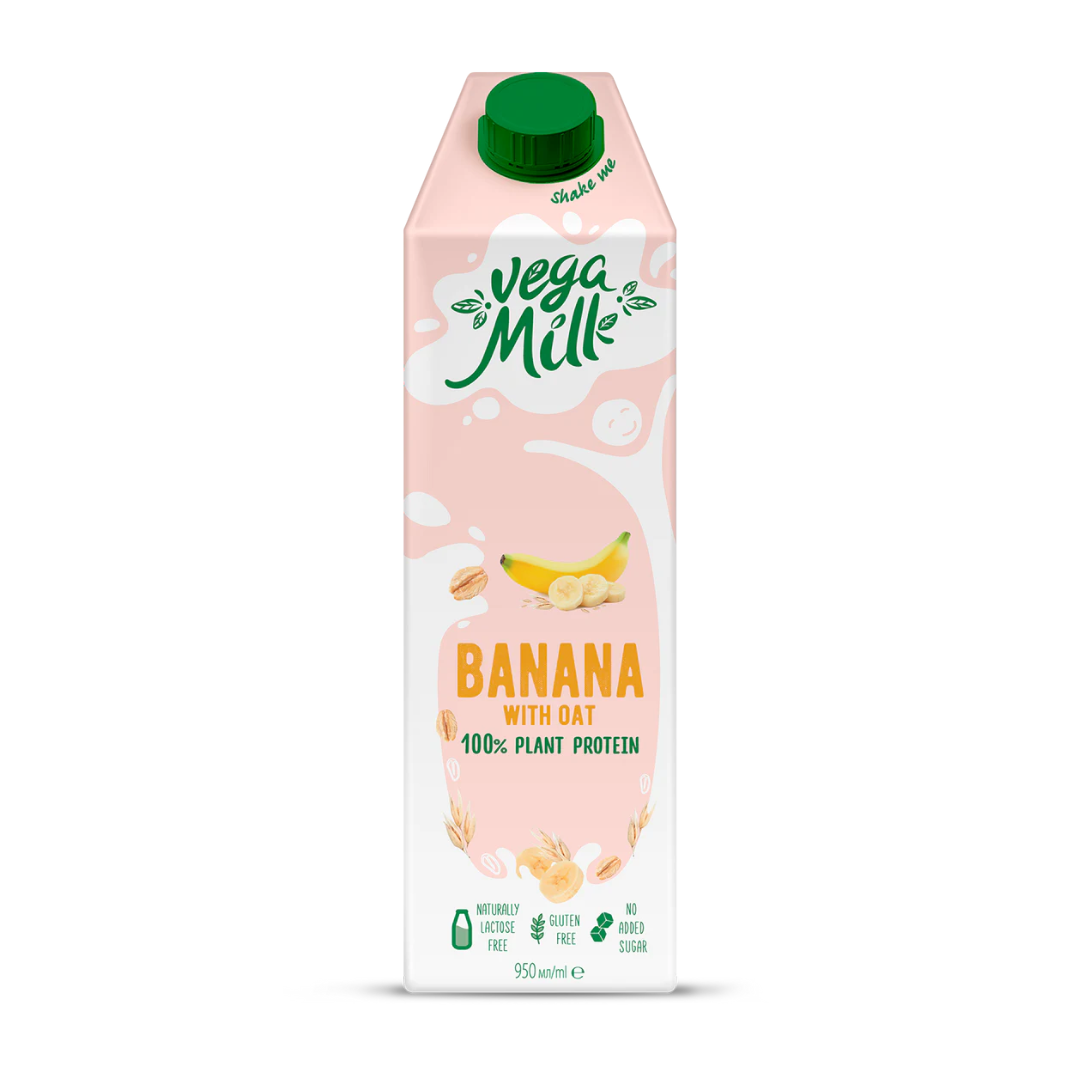 Vega Milk Oat with banana 950ml