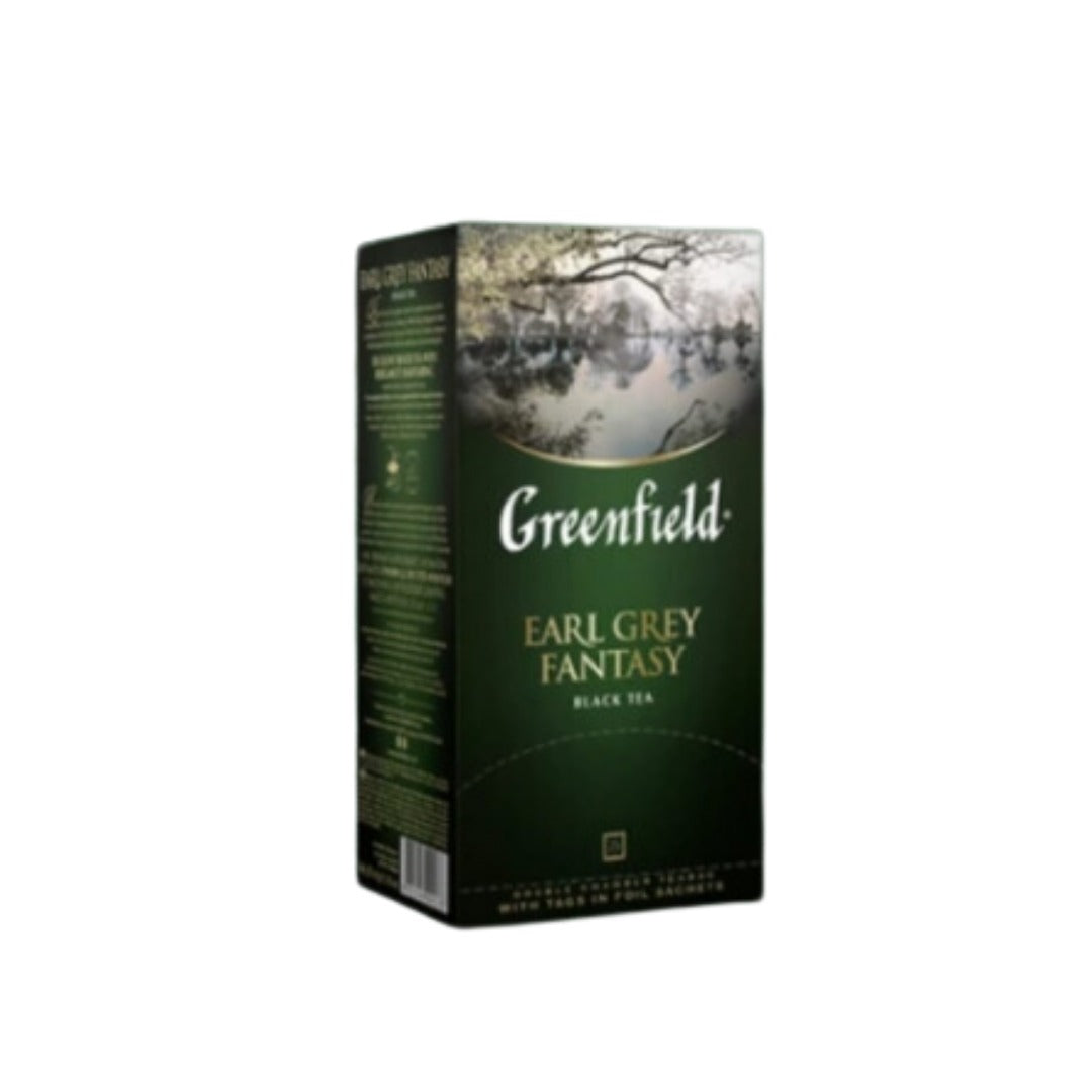 Greenfield black tea Earl Grey Fantasy 100bags