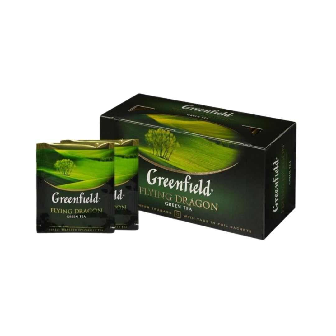 Greenfield green tea Flying Dragon 25bags