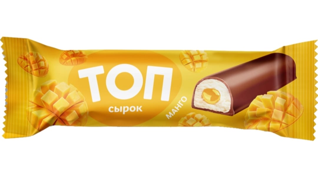 mango flavor glazed curd 40g,5+1 or 10+3free