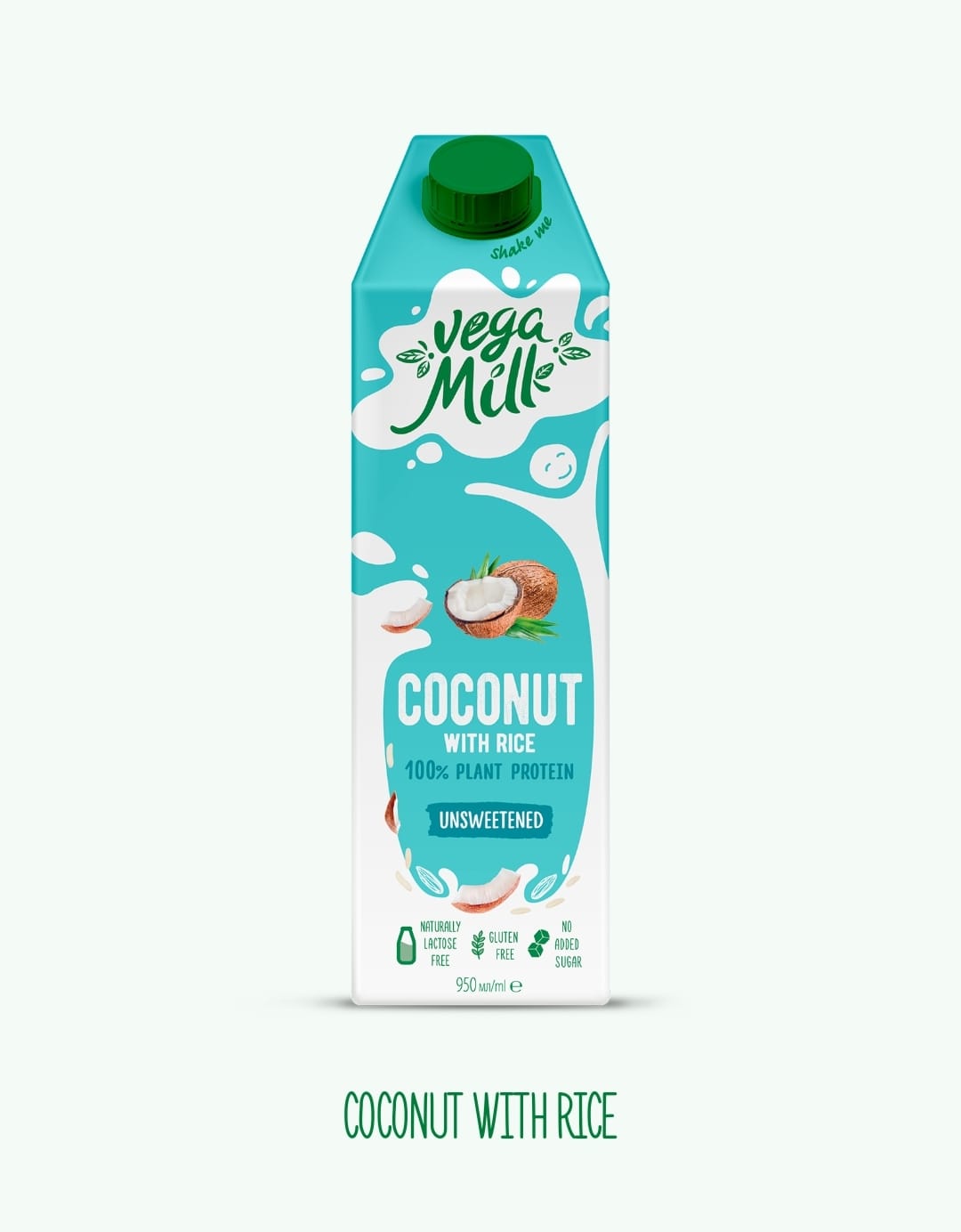 plant based milk,coconut with rice 0.95L