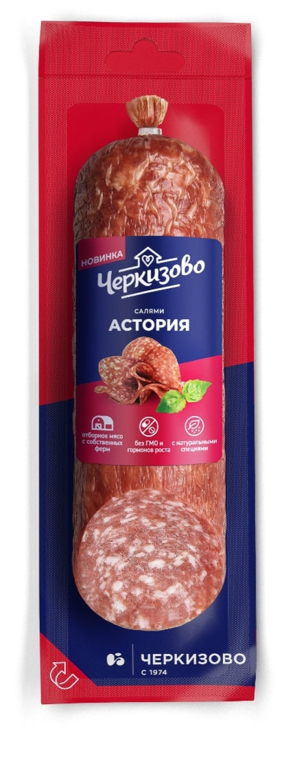 колбаса черкизово салями астория сырокопченая/Raw-smoked Salami Astoria sausage,225g