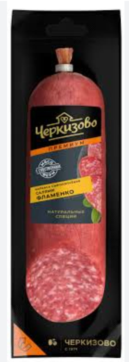колбаса черкизово салями фламенко сырокопченая/Raw-smoked Salami Flameñko,Cherkizovo, 225g