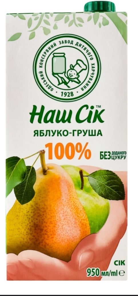 Apple-pear juice,0.95l