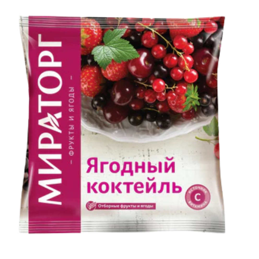 Mixed fruits cocktail frozen, 300g