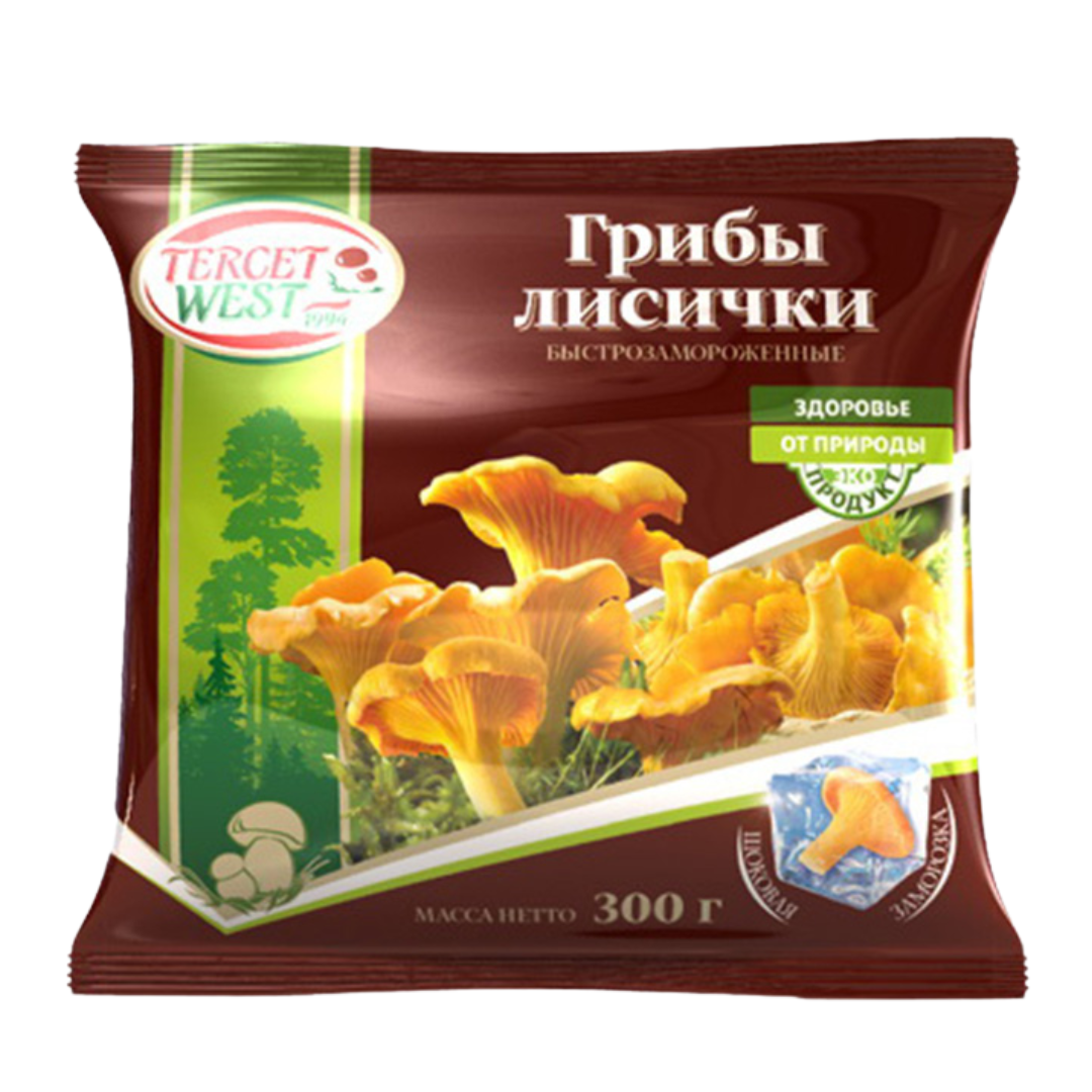 mushrooms chanterelle frozen 300G