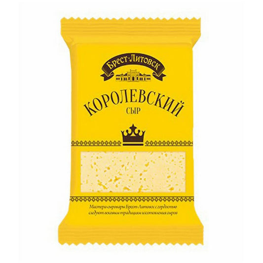 Cheese semi-hard  Royal,baked milk, fat 45%, 200 g