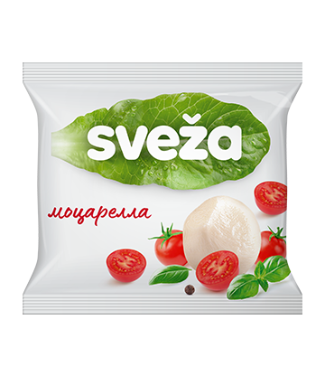 Soft cheese Mozzarella, fat 45 % ,250 g