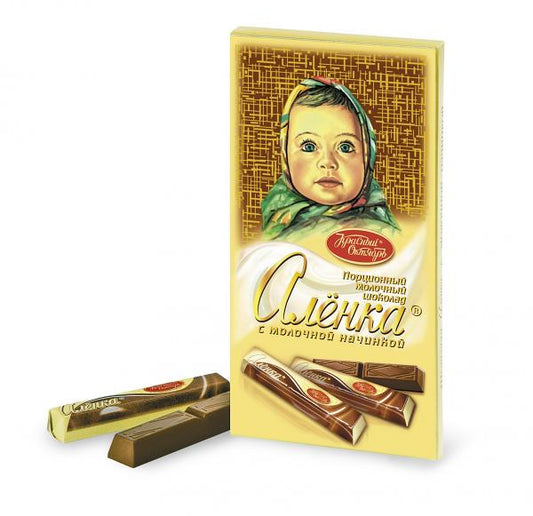 Alionka Chocolate Sticks with Milk filling