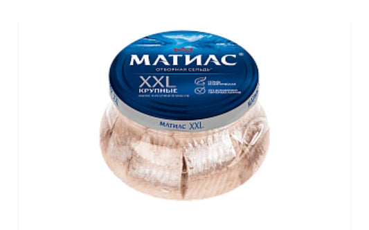 Herring fillet pieces Matias XXL large with oil,260g