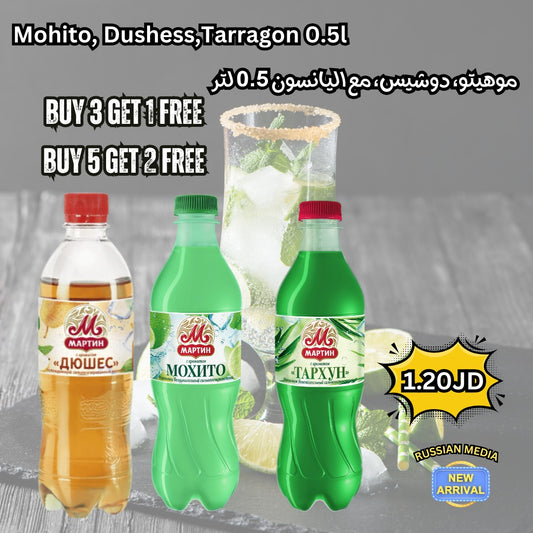 Tarragon sparkling drink 0.5l