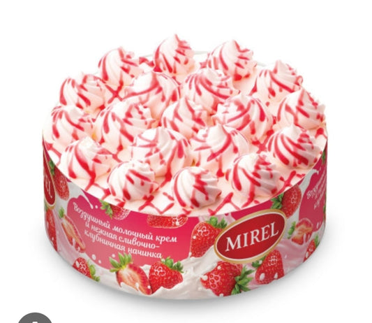 strawberry milkshake cake 650g