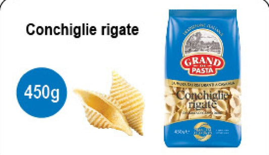 conchiglie regate grand di pasta 450g