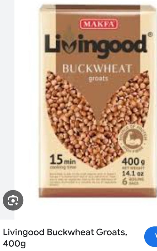 Buckwheat groats,6 individual packs/Гречневая крупа,6 индивидуальных пакетиков,400g