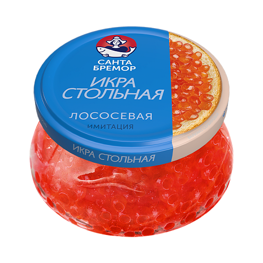 Salmon caviar "Stolnaya" imitation, 230 g