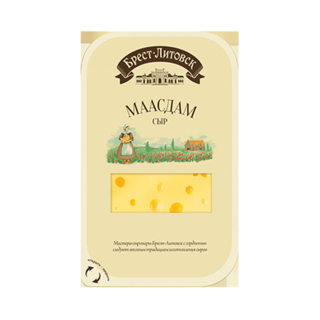 Semi-hard cheese Maasdam130 g