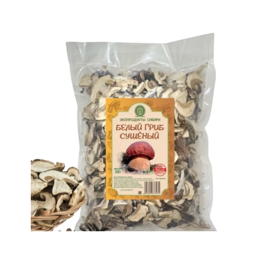 Dried white mushrooms,100g