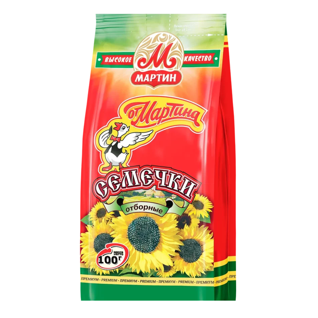 Selected sunflower seeds Martin 100g