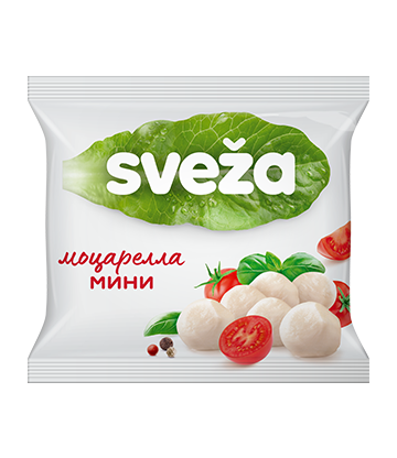 Soft cheese Mozzarella mini, fat 45%,250 g