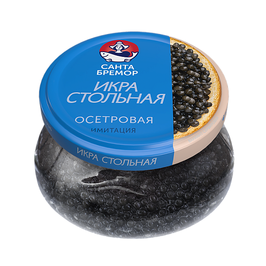 Sturgeon caviar "Stolnaya" imitation, 230 g