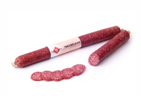 (tisovetskoya) sausage (raw-smoked) 1pc